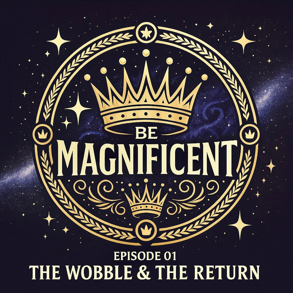 Load video: Be Magnificent Now  E1 The Wobble &amp; The Return