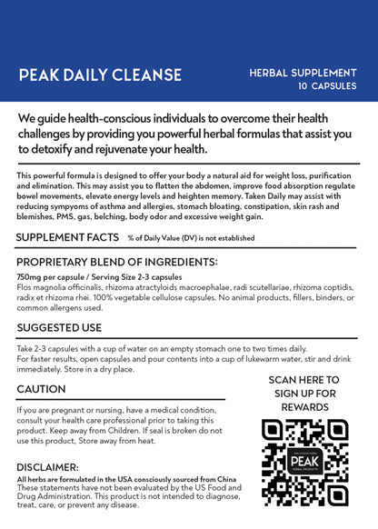 Peak Daily Cleanse
