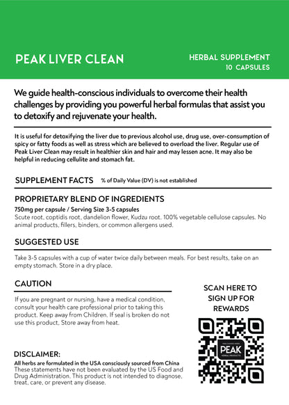 Peak Liver Clean