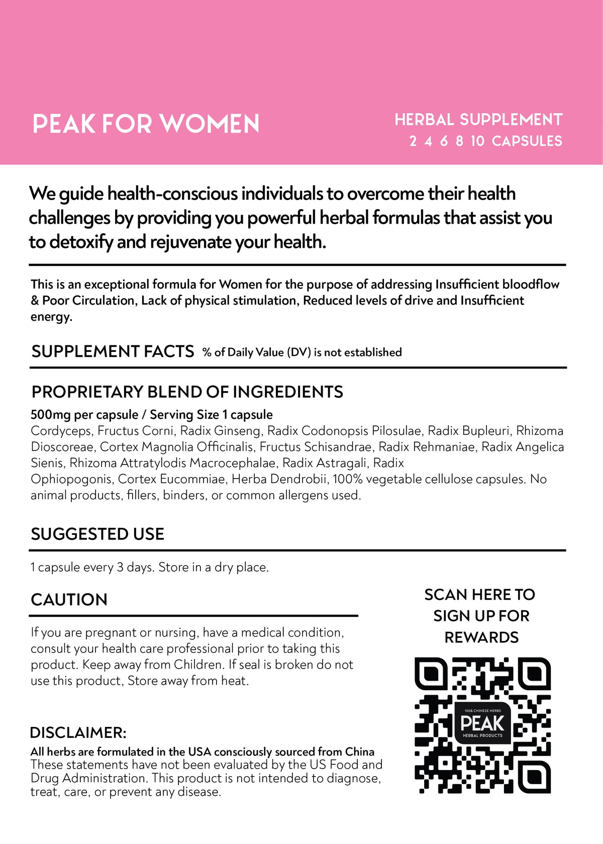 Peak For Women